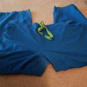 Croc scrub pants